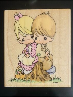 VINTAGE RARE Precious Moments "Love One Another" Stamp 1996 (30 Years)